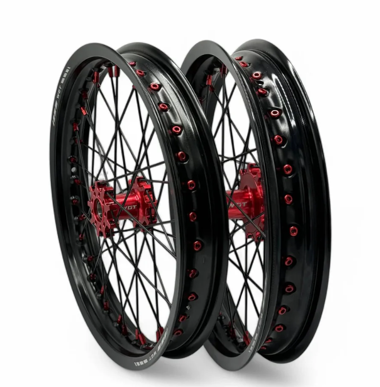 WGT Supermoto 17x17 Wheel Set