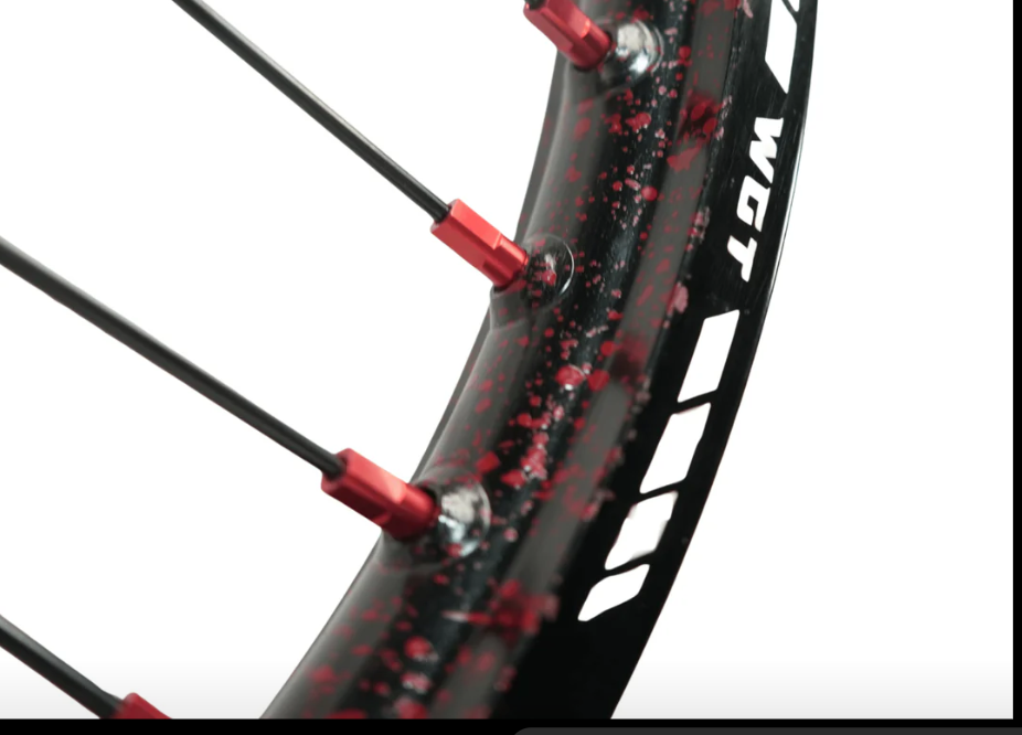 WGT Splattered V2 19x16 Wheel Set