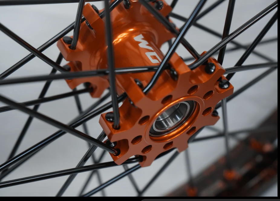 WGT Splattered V2 19x16 Wheel Set