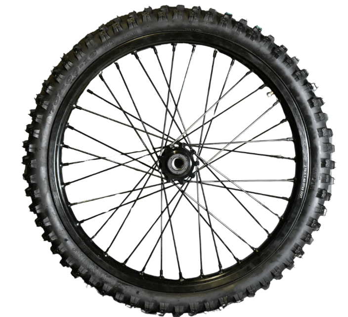 AL XE Pro 19" Front Wheel and Dirt Tires (Arctic Leopard XE Pro OEM)