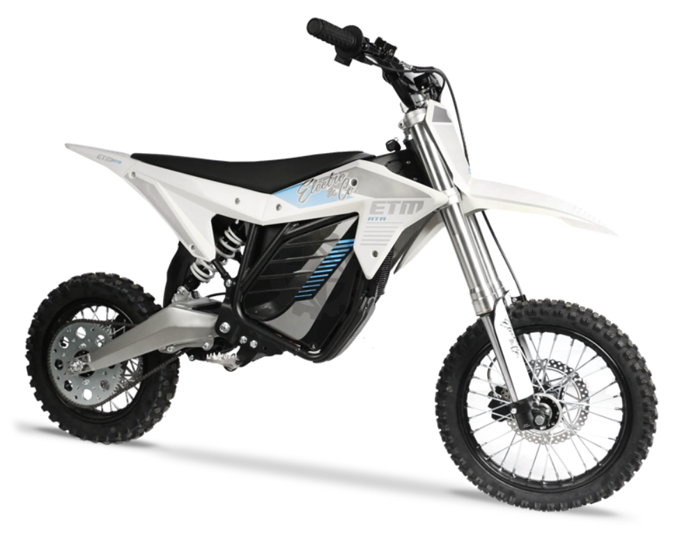 ETM RTR Electric Dirt bike 72V 8KW White
