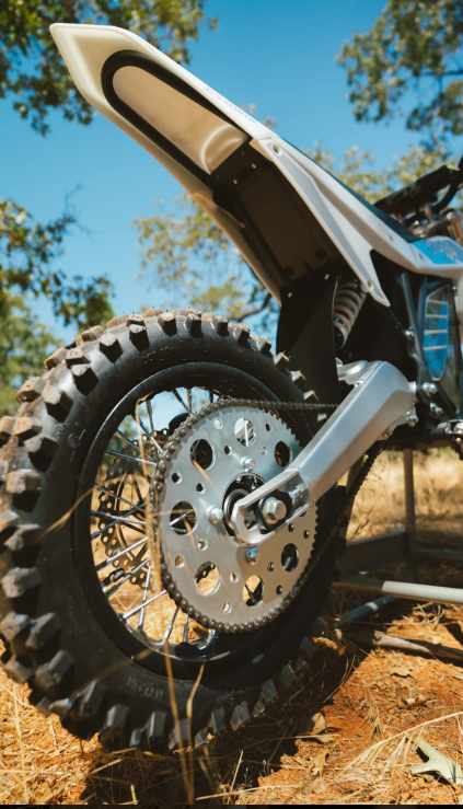 ETM RTR Electric Dirt bike 72V 8KW White
