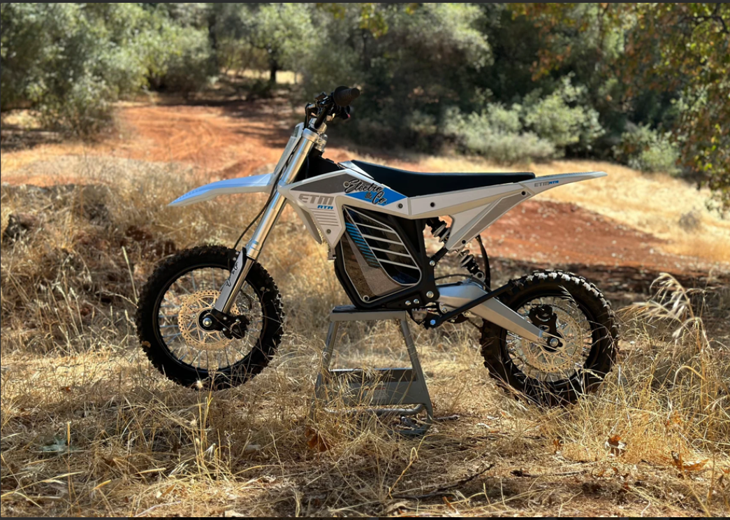 ETM RTR Electric Dirt bike 72V 8KW White