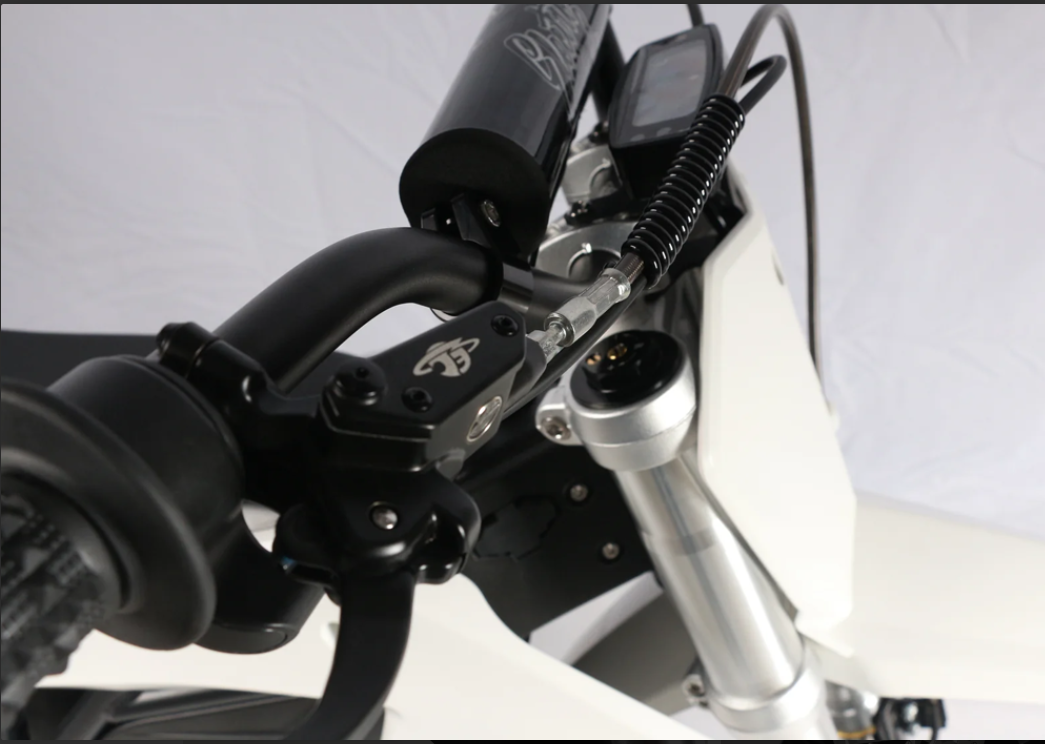 ETM RTR Electric Dirt bike 72V 8KW White