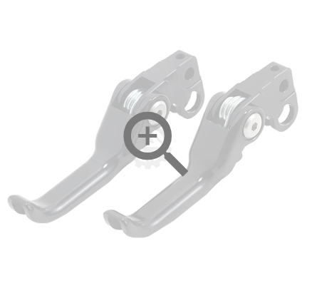 Foldable Brake Levers CNC Black (2) Talaria / Sur-Ron / Segway