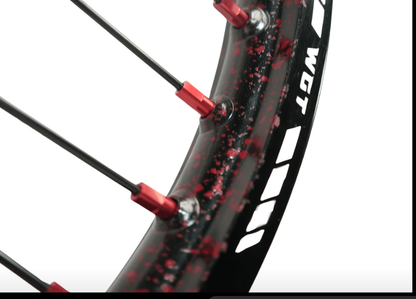 WGT Splattered V2 19x16 Wheel Set
