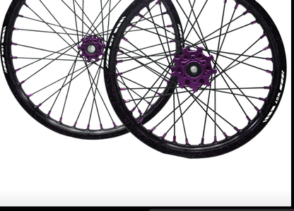 WGT Splattered V2 19x16 Wheel Set