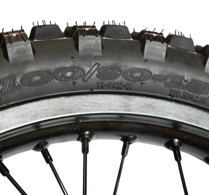 AL XE Pro 18" Rear Wheel and Dirt Tires (Arctic Leopard XE Pro OEM)