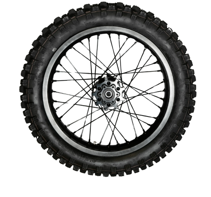 AL XE Pro 16" Rear Wheel and Dirt Tires (Arctic Leopard XE Pro OEM)