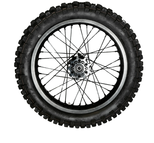AL XE Pro 16" Rear Wheel and Dirt Tires (Arctic Leopard XE Pro OEM)