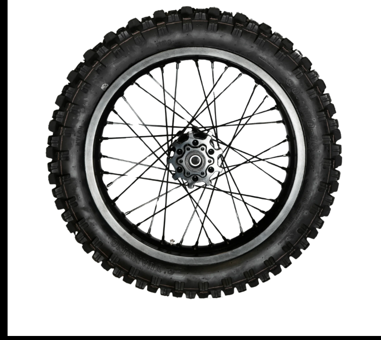 AL XE Pro 16" Rear Wheel and Dirt Tires (Arctic Leopard XE Pro OEM)