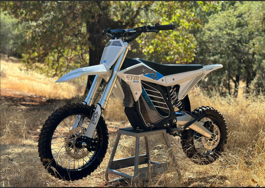 ETM RTR Electric Dirt bike 72V 8KW White