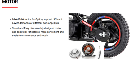 RXF Sedna 12 (24V) Electric Balance Bike